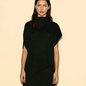 Zara - SOFT ASYMMETRIC SWEATER - size s